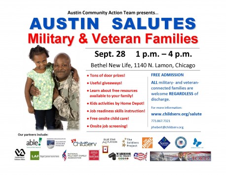 Austin Salutes Military and Veteran Families Flyer