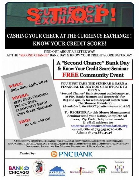 Second Chance Banking Flyer